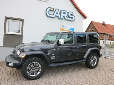 Gebraucht Jeep Wrangler Unlimited Sahara 200 PS (147 kW) 2020 Grau SUV