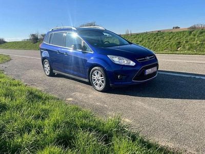Usata Ford Grand C-Max Titanium 125 CV (91 kW) 2015 Blu Monovolume