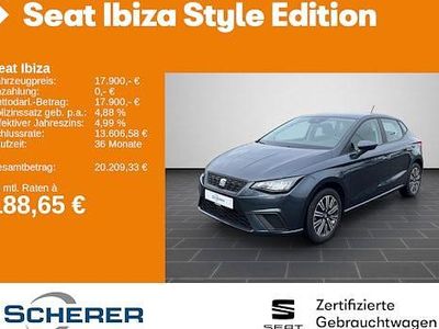 Gebraucht Seat Ibiza Style 116 PS (85 kW) 2024 Magnetic grau metallic (metallic) Limousine