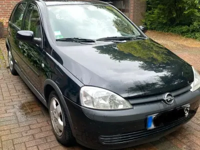 Gebraucht Opel Corsa 75 PS (55 kW) 2002 Schwarz Kleinwagen