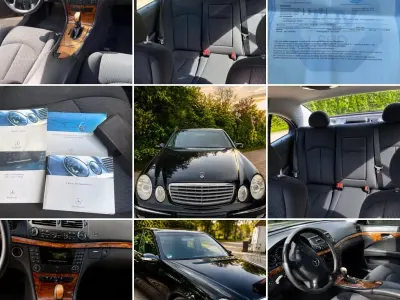 Gebraucht Mercedes E240 Elegance 177 PS (130 kW) 2002 Schwarz Limousine