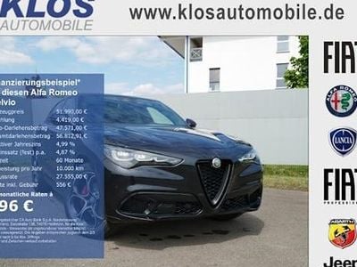 Neu Alfa Romeo Stelvio Veloce 210 PS (154 kW) 2026 Schwarz SUV