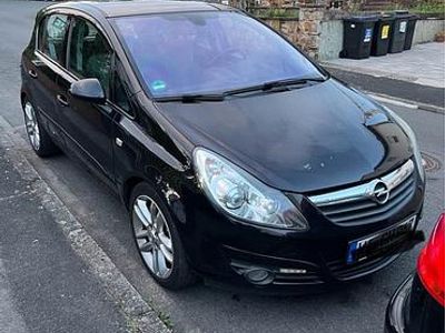 Gebraucht Opel Corsa 101 PS (74 kW) 2010 Schwarz Limousine