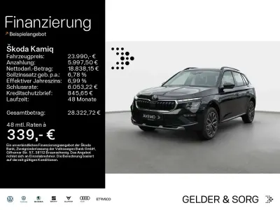 Gebraucht Skoda Kamiq Tour 95 PS (69 kW) 2026 Schwarz SUV