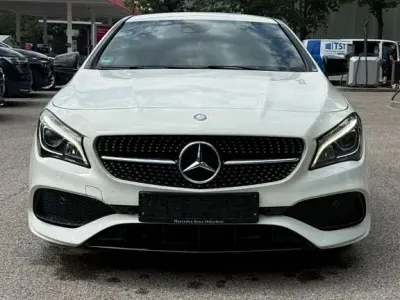 Gebraucht Mercedes CLA180 AMG line 109 PS (80 kW) 2017 Weiß Coupé