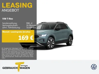Brugt VW T-Roc Goal 116 HK (85 kW) 2024 Blå SUV