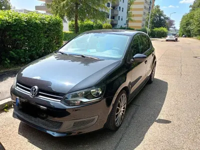 Gebraucht VW Polo Comfortline 86 PS (63 kW) 2010 Schwarz Kleinwagen