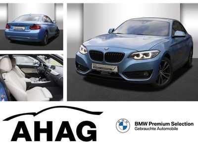 gebraucht BMW 220 d Coupe Sport Line Navi Prof. Sport Aut. PDC