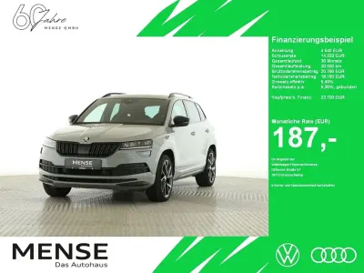 Gebraucht Skoda Karoq SportLine 150 PS (110 kW) 2022 Steelgrau SUV