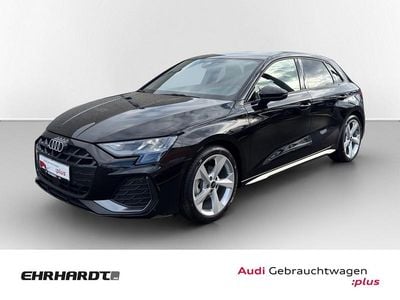 Gebraucht Audi A3 S-Line 150 PS (110 kW) 2024 Mythosschwarz metallic Limousine
