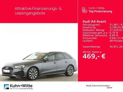 Gebraucht Audi A4 Ambiente 204 PS (150 kW) 2021 Daytonagrau perleffekt Kombi