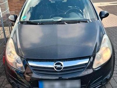 Gebraucht Opel Corsa 79 PS (58 kW) 2008 Schwarz Kleinwagen