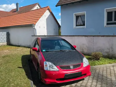 Gebraucht Honda Civic Sport 110 PS (80 kW) 2003 Rot Coupé