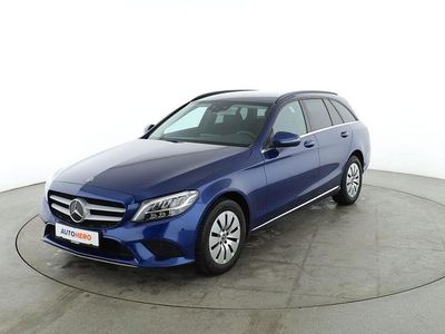 Gebraucht Mercedes C220 194 PS (142 kW) 2019 Blau Kombi