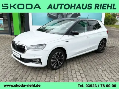 Gebraucht Skoda Fabia First Edition 110 PS (80 kW) 2021 Moonweiss perleffekt Kleinwagen