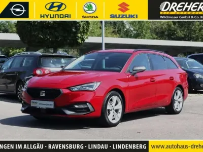 Gebraucht Seat Leon FR 150 PS (110 kW) 2021 "desire" rot Kombi