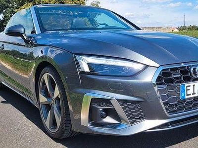 Grau Gebraucht 2024 Audi A5 Cabriolet S-Line Cabrio | 61.999 € (Teuer)