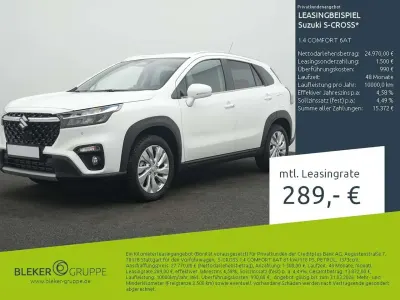 Nieuw Suzuki SX4 Comfort 110 PK (80 kW) 2025 Wit SUV