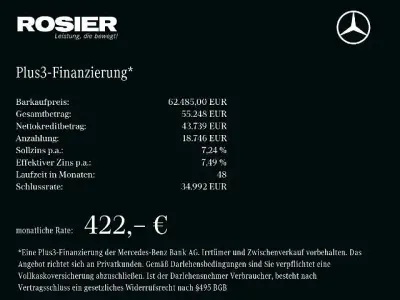 Gebraucht Mercedes GLC300e Advanced Plus 333 PS (244 kW) 2025 Grün SUV