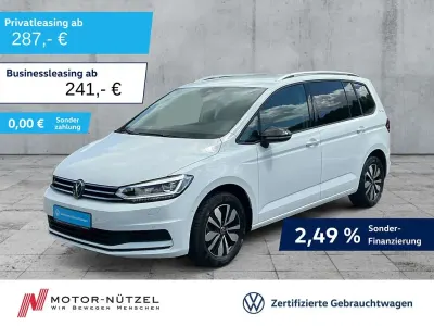 Gebraucht VW Touran Goal 150 PS (110 kW) 2025 Weiß Van / Kleinbus