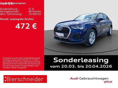 Gebraucht Audi Q3 Basis 190 PS (139 kW) 2024 Blau SUV