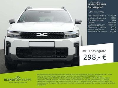 Gebraucht Dacia Bigster Journey 158 PS (116 kW) 2025 Gletscher weiss SUV