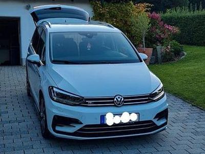 Brugt VW Touran R-line 150 HK (110 kW) 2017 Hvid MPV