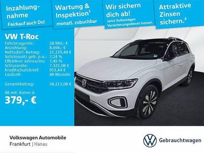 Begagnad VW T-Roc Goal 150 HK (110 kW) 2025 Vit SUV