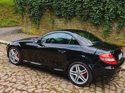 Usata Mercedes SLK350 272 CV (200 kW) 2005 Nero Cabrio