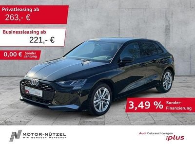 Gebraucht Audi A3 Advanced 150 PS (110 kW) 2025 Mythosschwarz metallic Limousine