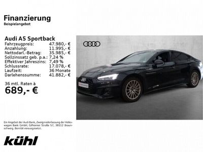 gebraucht Audi A5 Sportback 45 TFSI Q S tronic S line LED Kamera Navi