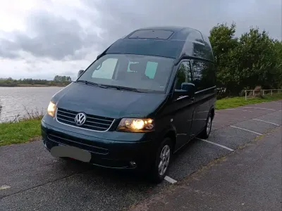 Gebraucht VW Multivan 131 PS (96 kW) 2008 Grün Van / Kleinbus