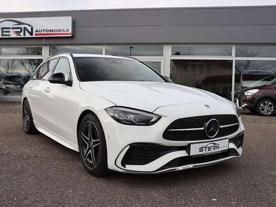 Gebraucht Mercedes C220 AMG 200 PS (147 kW) 2022 Polarweiss Kombi