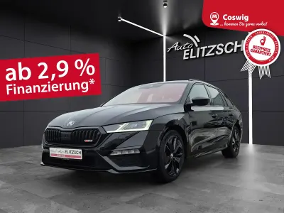 Gebraucht Skoda Octavia RS 200 PS (147 kW) 2022 Schwarzmagic perleffekt Kombi