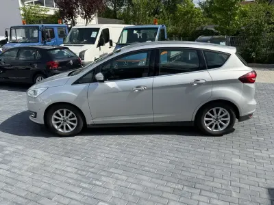 Gebraucht Ford C-MAX Titanium 101 PS (74 kW) 2018 Silber Van / Kleinbus