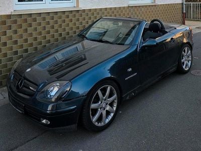 Gebraucht Mercedes SLK230 197 PS (144 kW) 1998 Blau Cabrio