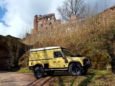 Gebraucht Land Rover Defender S 122 PS (89 kW) 2003 Beige Kombi