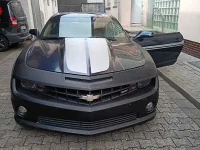 Gebraucht Chevrolet Camaro 413 PS (303 kW) 2010 Blau Coupé