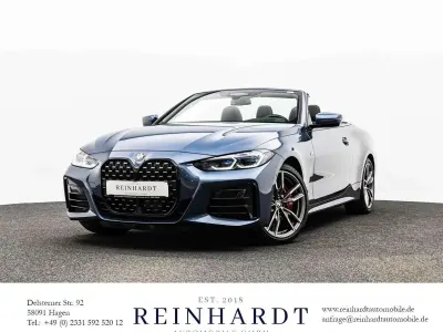 Gebraucht BMW 440 374 PS (275 kW) 2022 Arctic race blue metallic Cabrio