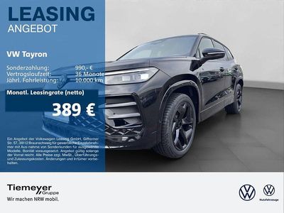 Neu VW Tayron R-line 150 PS (110 kW) 2025 Schwarz SUV