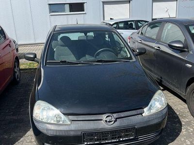 Gebraucht Opel Corsa 58 PS (42 kW) 2002 Schwarz Kleinwagen