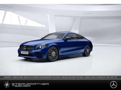Blau Gebraucht 2020 Mercedes C300 AMG Coupé | 35.990 € (Guter Preis)