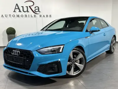 Usata Audi A5 S-Line 204 CV (150 kW) 2022 Blu Coupé