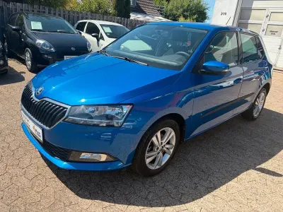 Gebraucht Skoda Fabia Ambition 75 PS (55 kW) 2019 Blau Kleinwagen