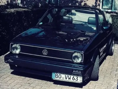 Gebraucht VW Golf Cabriolet 98 PS (72 kW) 1990 Violett Cabrio