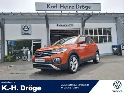 Gebraucht VW T-Cross Style 95 PS (69 kW) 2019 Orange SUV
