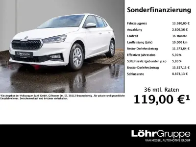 Gebraucht Skoda Fabia Selection 95 PS (69 kW) 2023 Weiß Kleinwagen