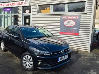 Brugt VW Polo Comfortline 95 HK (69 kW) 2018 Sort Hatchback