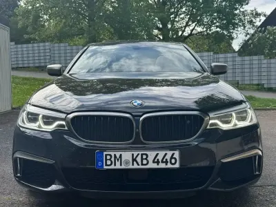 Brugt BMW M550 550 HK (404 kW) 2017 Sort Sedan