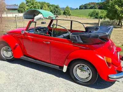 Gebraucht VW Käfer 40 PS (29 kW) 1972 Rot Cabrio